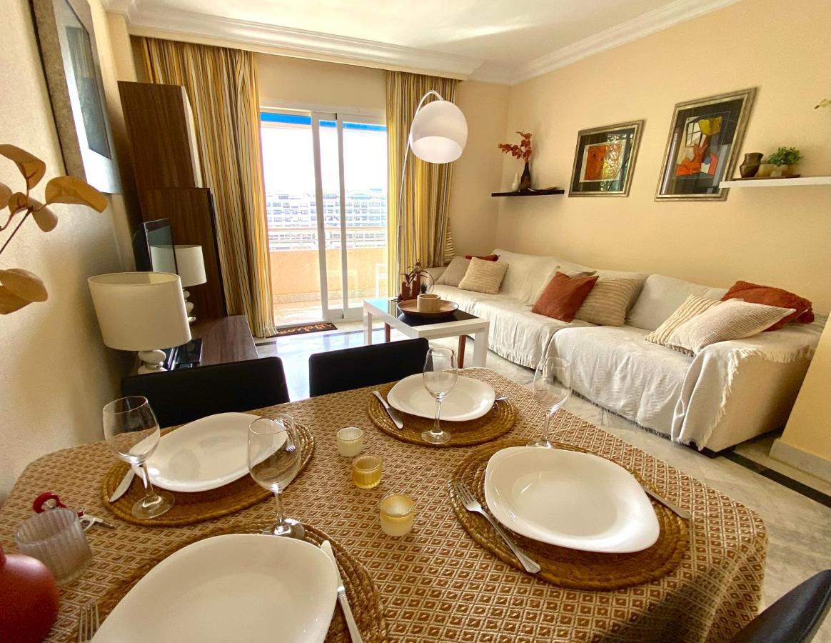 Exclusive Puerto Banus Beach Apartment Free Parking Wifi & Swimming Pool Marbella Eksteriør bilde